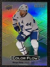 2024-25 Upper Deck Allure #CFL-37 Morgan Rielly Color Flow Yellow-Green Leafs