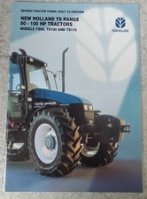 New Holland TS Range 80-100 PS Traktoren Prospekt