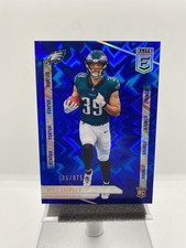 2024 Panini Elite Will Shipley RC Blue Status /875 #164 Eagles