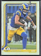 Puka Nacua 2025 Topps Chrome Refractor #166