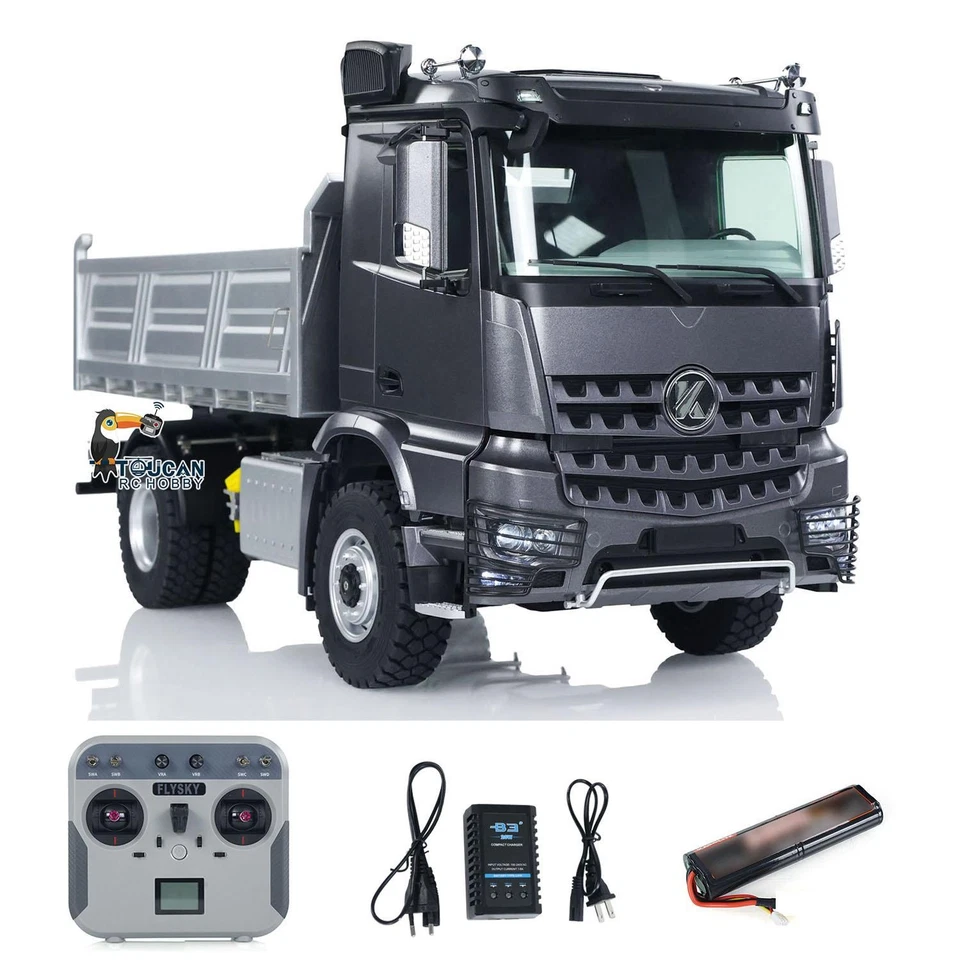 4x4 Kabolite 1/14 RC RTR 2-speed Dumper Truck 5701 Remote Control Tipper Model - Image 3 of 4