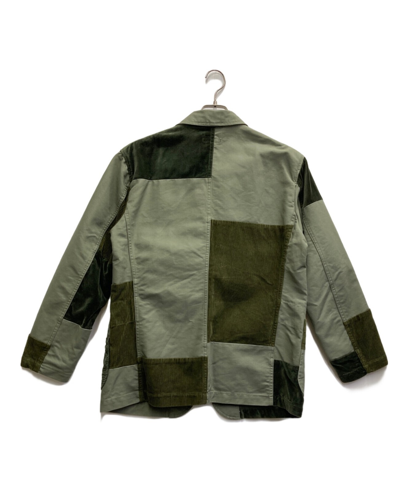 Engineered Garments Patchwork Bedford Jacket Size… - image 2