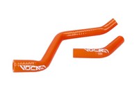 KüHlschlauch Kit Voca HQ VerstäRkt Orange FüR Derbi Senda DRD D50B Euro3, Euro4