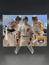 1993 Upper Deck Giant Sticks Will Clark Barry Bonds Matt Williams #476