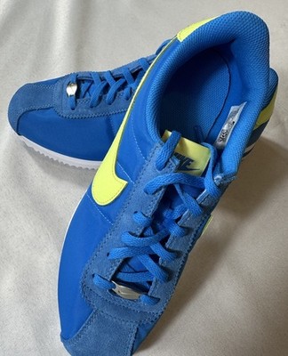 Nike Cortez BG GS Photo Blue Light Lemon Twist IB7748-406 Kid's Women's