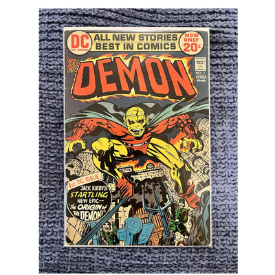 #ad DC Comics The Demon #1 1972 First Appearance Jack Kirby Origin Bronze Age $55.00