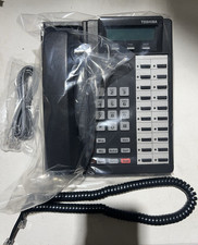 Toshiba DKT2020-SD 20-Button Speaker Display Phone Charcoal - Refurbished