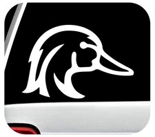Mallard Duck Head Hunting Die Cut Vinyl Decal Sticker Bg7000