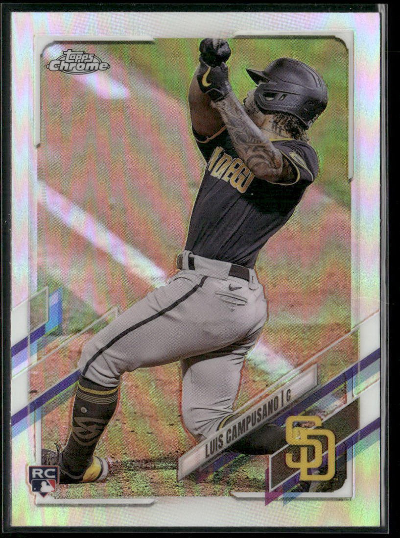 2021 Topps Chrome #135 Luis Campusano Refractor