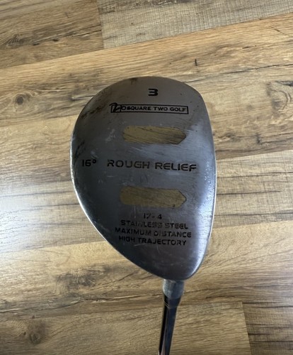 Square Two Rough Relief 3 Wood 16* Regular Graphite Shaft - Picture 2 of 6