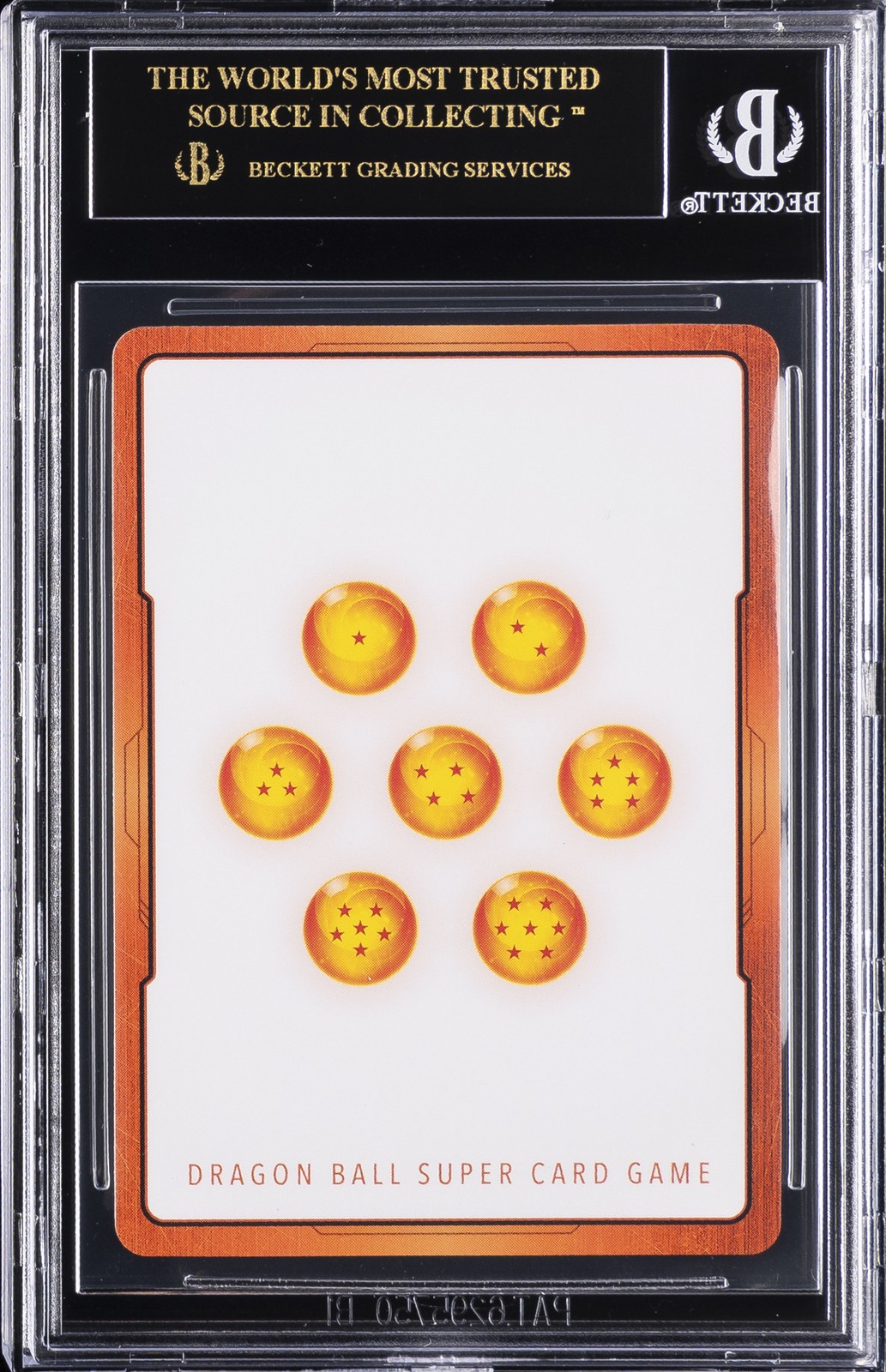 2025 DBS PROMOS FUSION WORLD #E103 ENERGY MARKER BROLY BGS 10 BLACK LABEL view 2