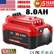 For Craftsman V20 20 Volt 8.0Ah Lithium-ion Battery Pack CMCB204 CMCB206 CMCB202