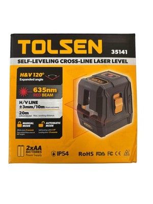 63514 TOLSEN LASER WAAGE NIVELLIEREND 120 GRAD 20MT
