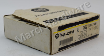 Open Box Allen Bradley 1746-OW16 SLC 500 Ser C Output Module PLC 1746OW16