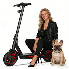 Adults 1200W Adult Electric Scooter Folding E-Scooter 30 MPH 33 Miles Commuter