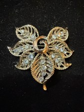 Spilla vintage con strass Coro