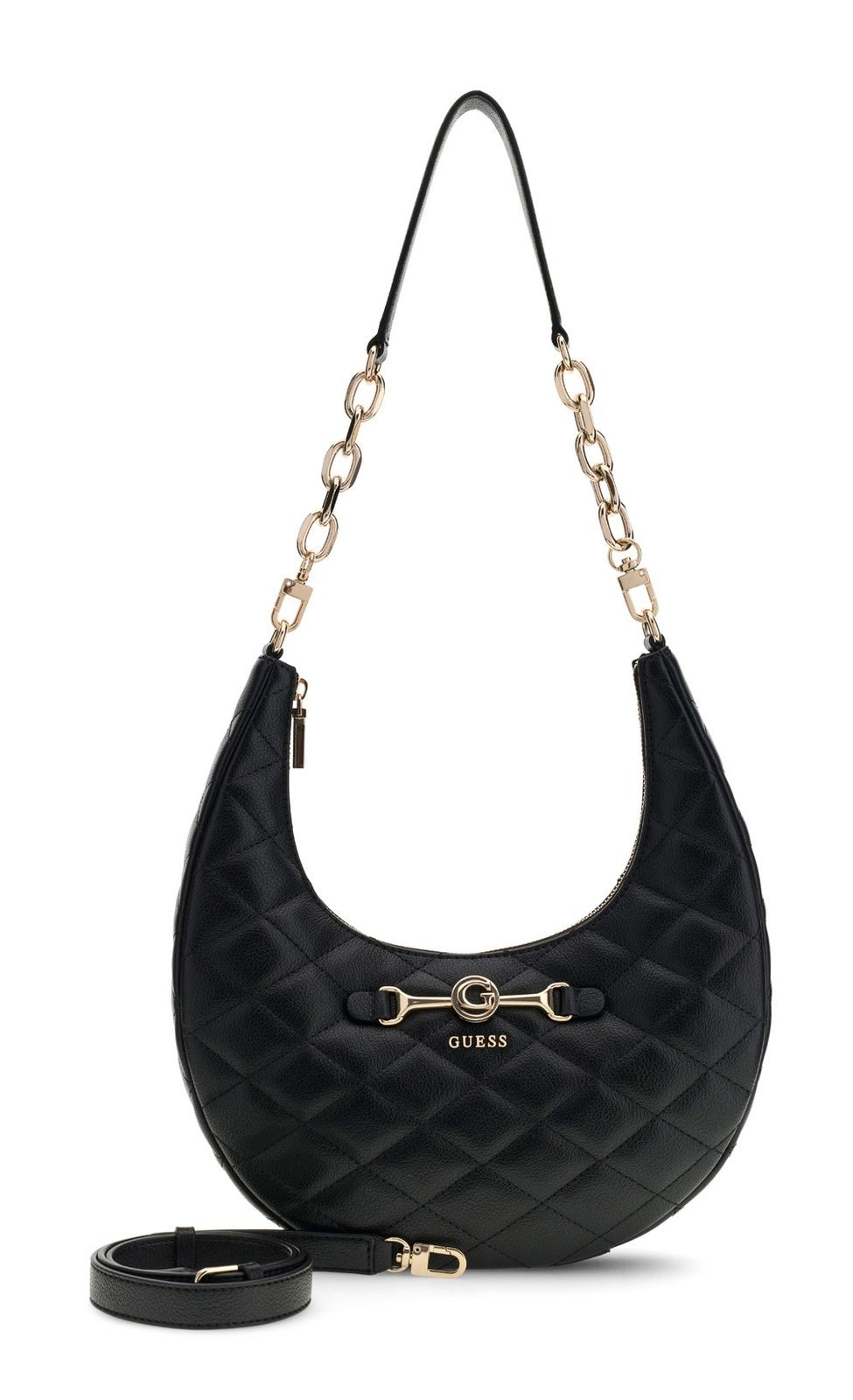 Guess Women's Noir Handbag Frances Hobo - Image 2