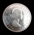 1963 Canadian Silver Dollar, .800 silver, ASW: .6 OZ