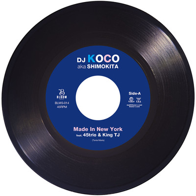 DJ KOCO - Made In New York (7'') Vinyl feat. 45trio & King TJ