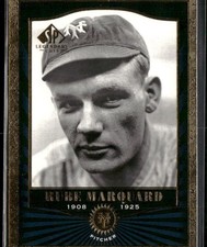 2001 SP Legendary Cuts #43 Rube Marquard