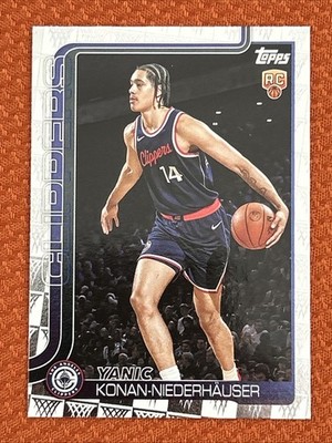 2025-26 Topps - Yanic Konan-Niederhauser #230 Season Tip-Off (RC)