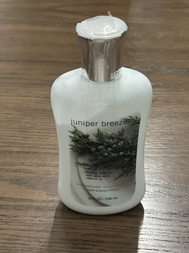 New RETIRED Bath & Body Works Body Lotion 8 fl oz -Juniper Breeze Scent
