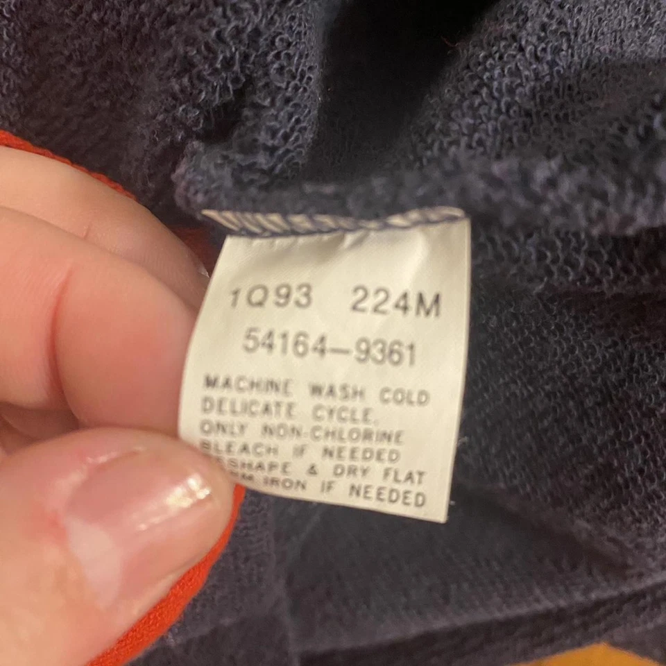 Мужская толстовка с капюшоном Dockers Colorblock винтажный размер маленький - Изображение 4 из 4