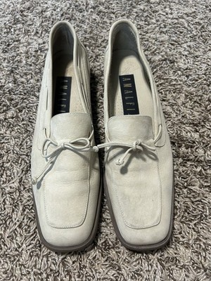 Amalfi Shoes Pillow  Leather Loafers Women s Size 10.5 Preppy Boho Minimalist