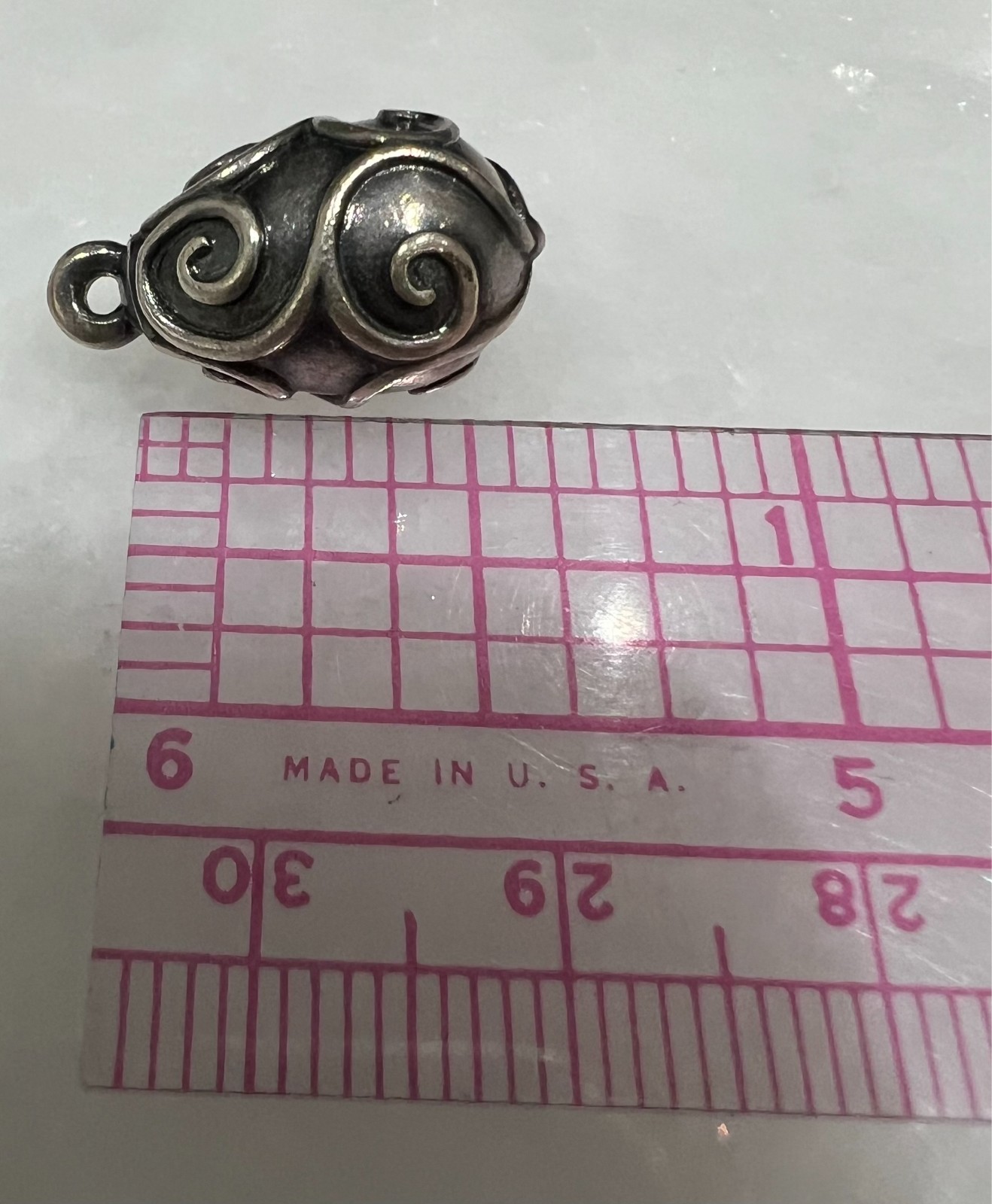 James Avery retired Easter egg charm sterling - image 3