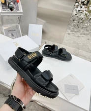 Christian Dior Dioract Sandals BLACK