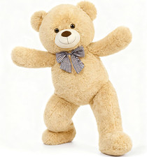 Giant Teddy Bear 4 Feet, Cute Big Huge Teddy Bear Plush 47Inch Stuffed Animal, C