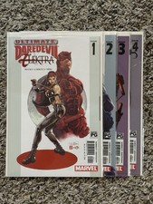 Ultimate Daredevil ed Elektra #1-4 set completo Marvel Comics 2002