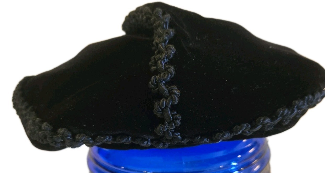 Vintage Yeager New York Black Velvet Cocktail, Fa… - image 3