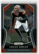 Carlos Dunlap 2019 Panini Prizm Cincinnati Bengals #82