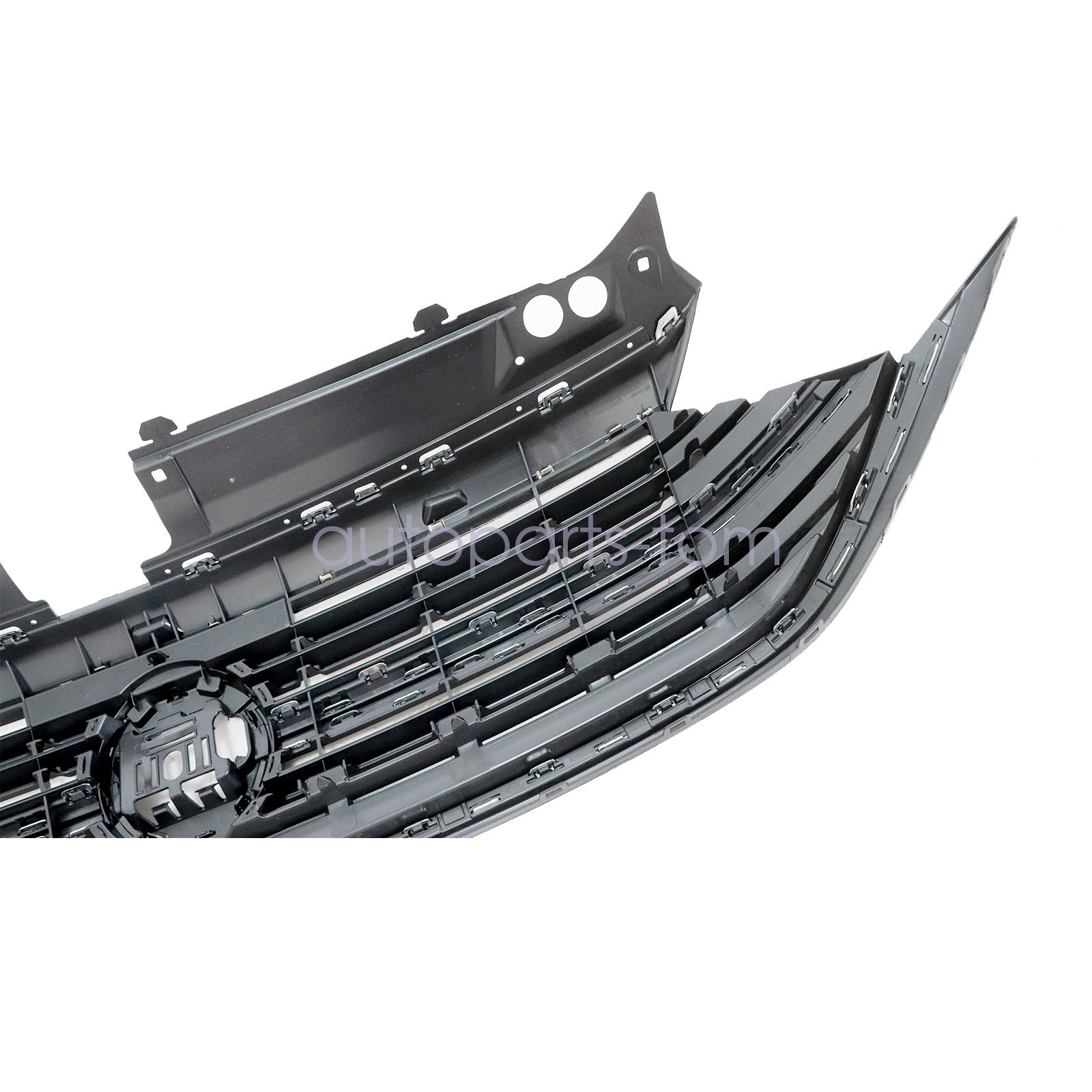 Fit 2022 2023 2024 Vw Volkswagen Jetta Front Bumper Chrome & Black Upper Grille