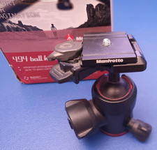 Manfrotto MH494-BHUS Mini Ball Head with 200PL-PRO Quick Release Plate