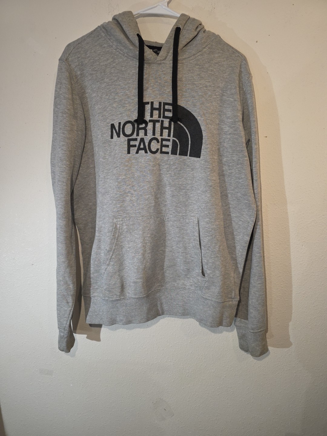 The North Face Men’s Gray Black Pullover Hoodie Size S Small