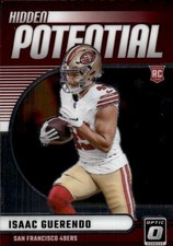 2024 Donruss Optic Isaac Guerendo #19 Hidden Potential San Francisco 49ers 4H