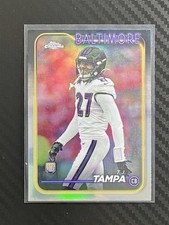 2024 Topps Chrome T.J. Tampa #255 Refractor Ravens