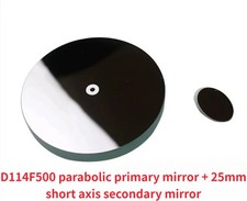 D114F500 Parabolic Newtonian Reflecting Objective Lens 25mm Secondary Mirror