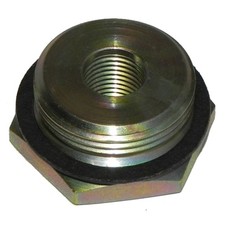 Tri Power Center Carburetor Fitting Nut With Gasket 1966 Pontiac Gto 2pc Tri Power Center Carburetor Fitting Nut With Gasket 1966 Pontiac Gto 2pc