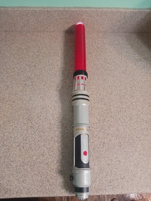 Star Wars Red Electronic Light Saber w/Sound 2007 LFL Hasbro 