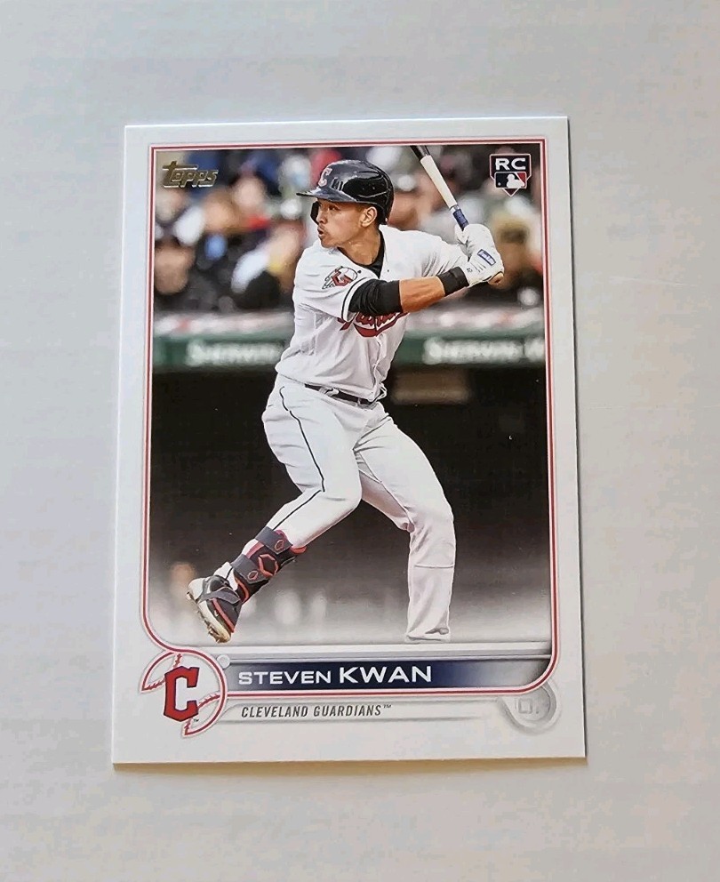 2022 Topps Update Steven Kwan RC Guardians #US261 - itemD