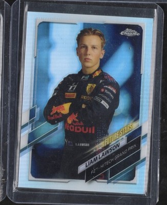 2021 CHROME F2 FUTURE STARS RACING #68 LIAM LAWSON RC REFRACTOR
