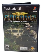 SOCOM 3: U.S. Navy SEALs (Sony PlayStation 2, 2005) Complete CIB With Manual