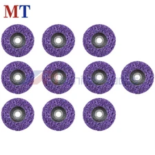 10Pack 4"x5/8" Strip Discs Stripping Wheel For Angle Grinders Paint Removal Disc