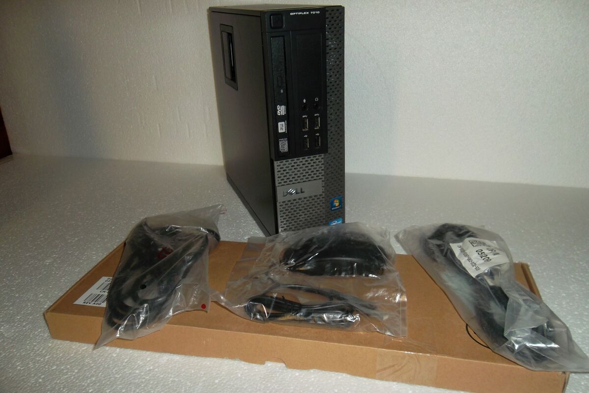 Dell Optiplex 7010 Intel Core i5-3470 (Quad) 3.20GHz SFF 4GB 500GB DVD±RW Wi-Fi Dell Optiplex 7010 Intel Core i5-3470 (Quad) 3.20GHz SFF 4GB 500GB DVD±RW Wi-Fi