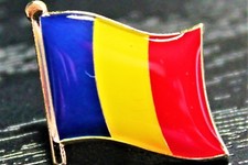 ROMANIA Romanian Metal Flag Lapel Pin Badge *NEW*MIX & MATCH BUY 3 GET 2 FREE!