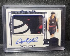 2022-23 Leaf Trinity Destanni Henderson Jersey Patch AUTO Autograph RC /40