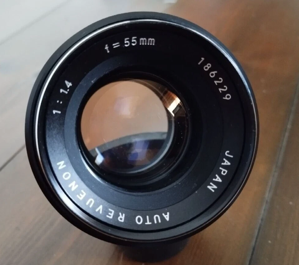 Auto Revuenon 55mm 1:1.4 Lens M42 Mount - Bild 4 von 4